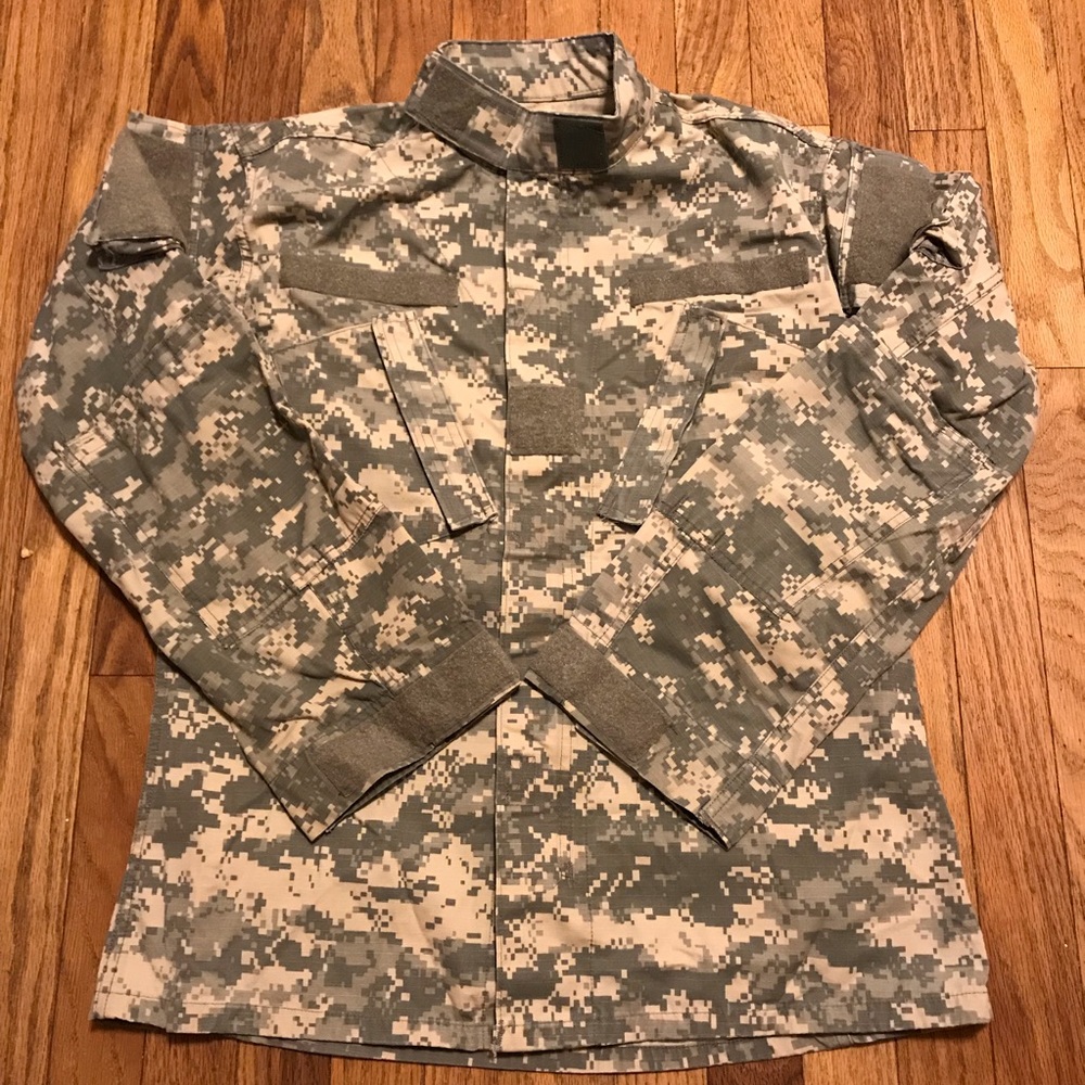 ACU Coat Digital Camo US ARMY Military Size Small